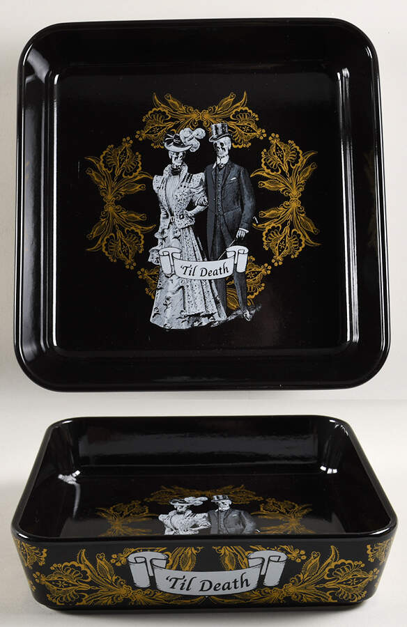 Till Death 8" Square Baker by Zrike-1
