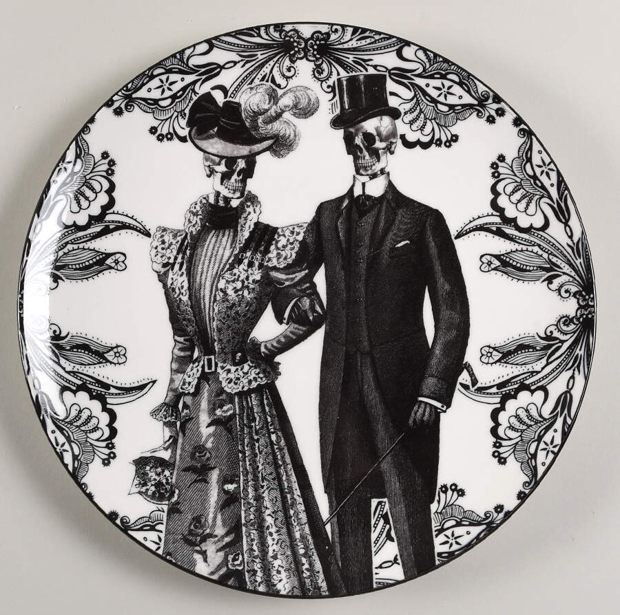 Till Death Dinner Plate by Zrike-1