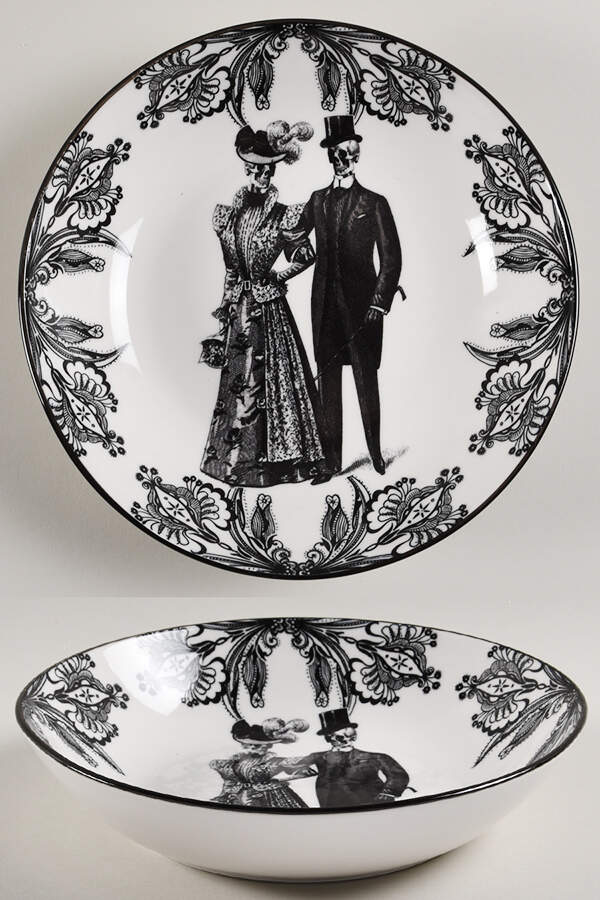 Till Death Individual Dinner Bowl by Zrike-1
