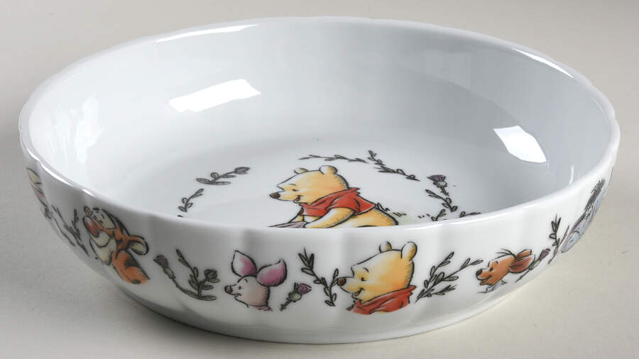 Winnie the Pooh Walk Along Individual Dinner Bowl by Zrike-1