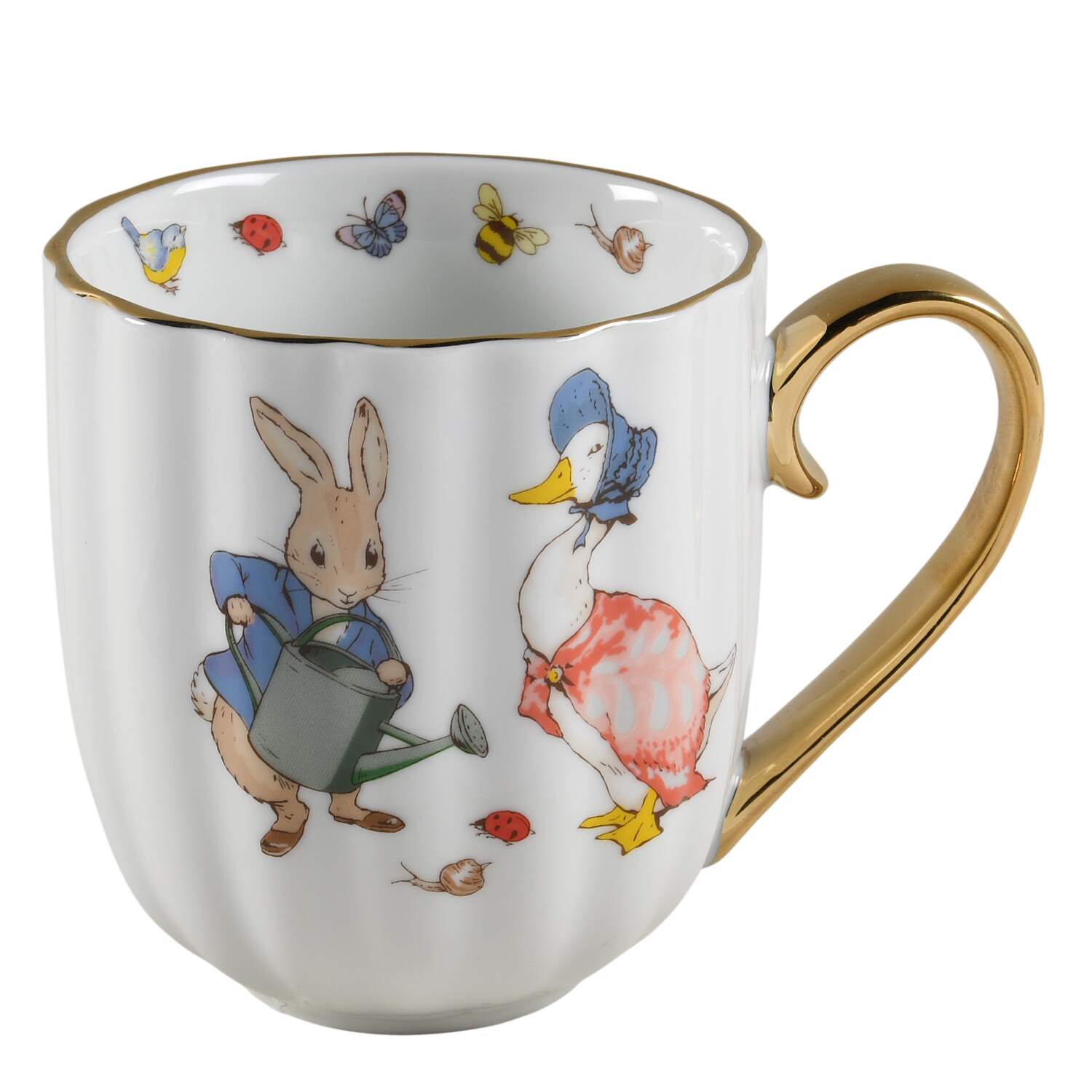 Peter Rabbit Garden Story Mug by Zrike-1
