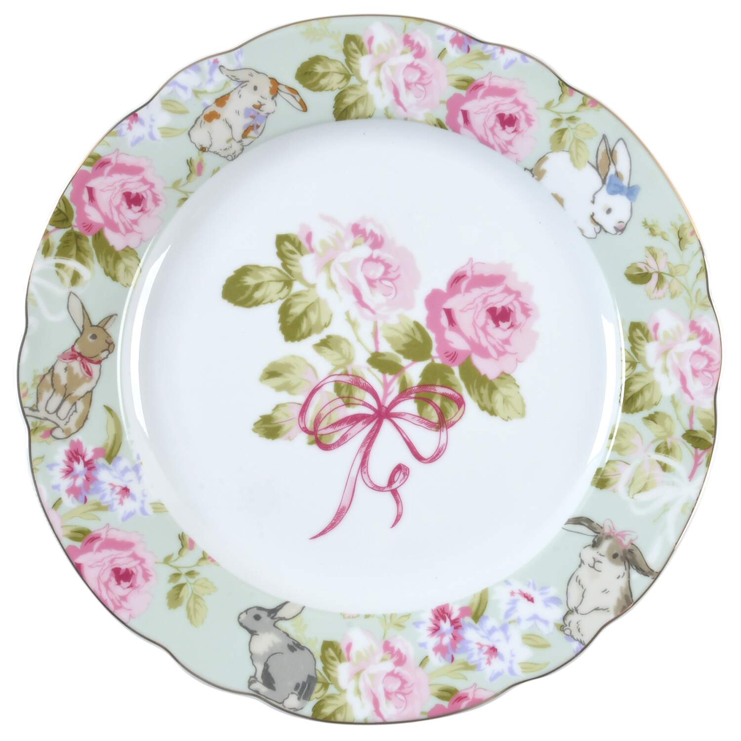 Melany Bunny Dinner Plate by Zrike-1