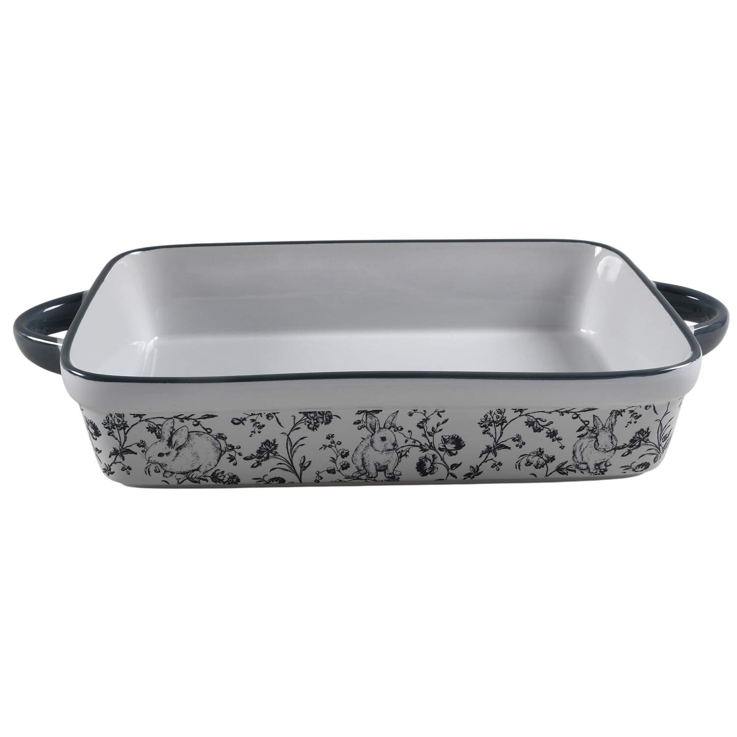 Aria Bunny 12" Rectangular Baker by Zrike-1
