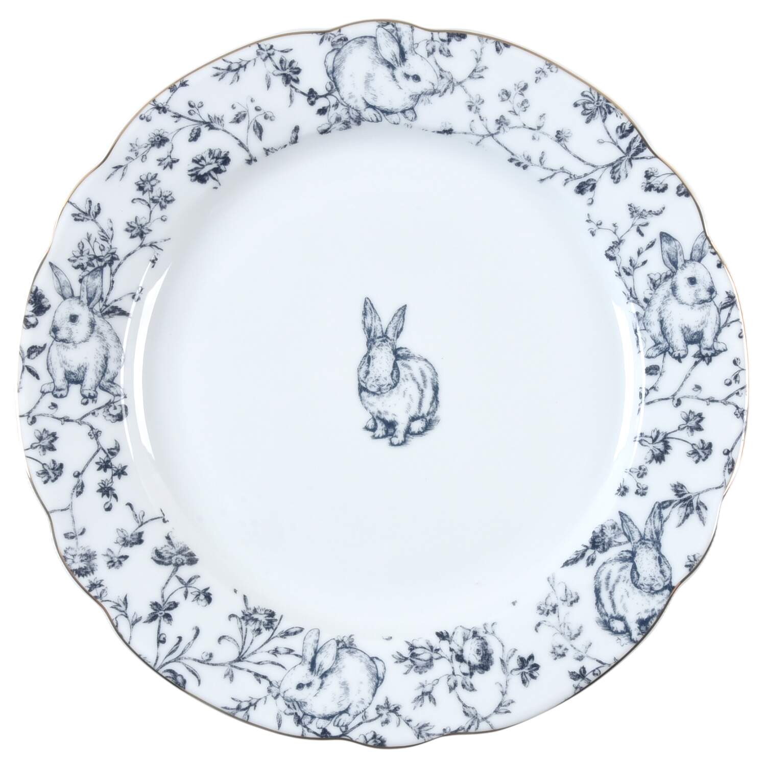 Aria Bunny Dinner Plate by Zrike-1
