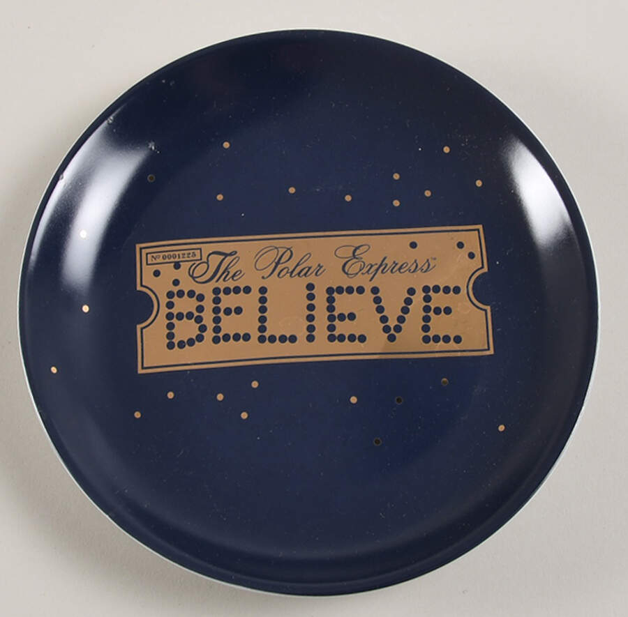 Polar Express Appetizer Plate by Zrike-1