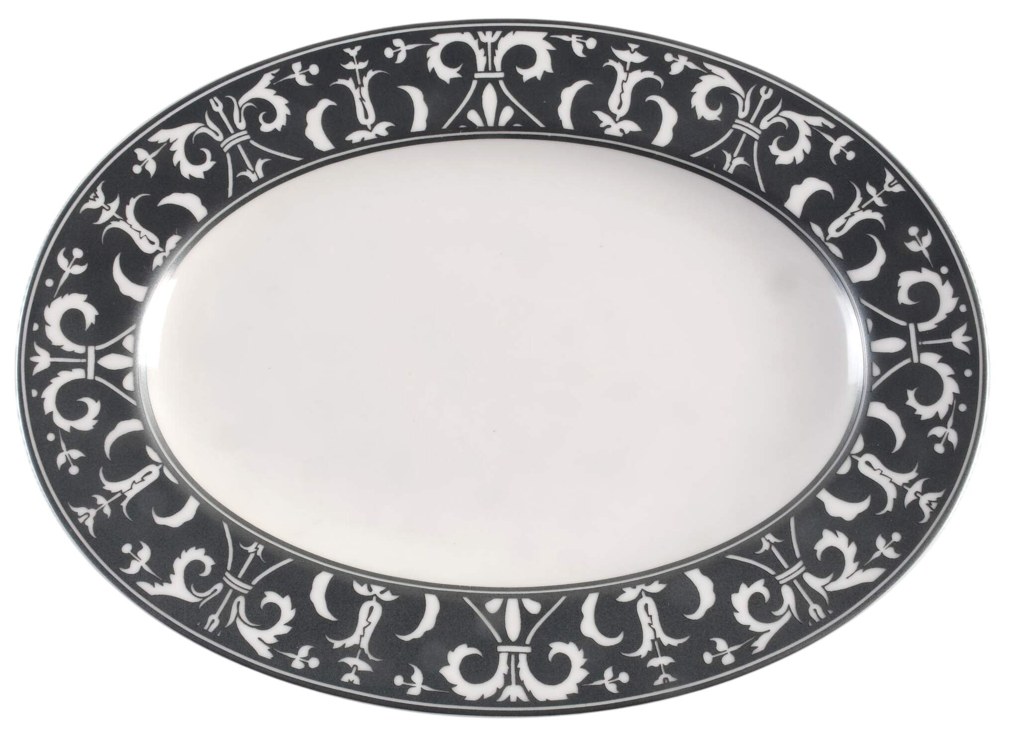 ZG10 14" Oval Serving Platter by Z Gallerie-1