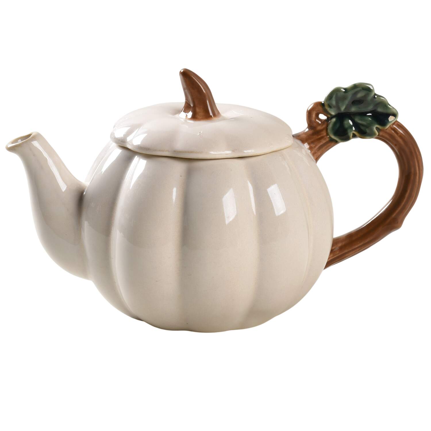 Autumn Gourd Teapot & Lid by Zrike-1