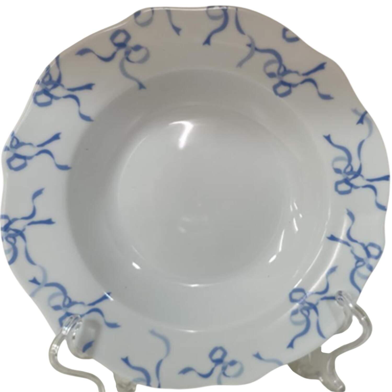 Trailing Bows Individual Dinner Bowl by Zrike-1