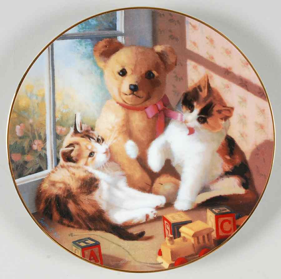 Kuddly Kittens Bearly Behaving - Boxed by American Artists-1