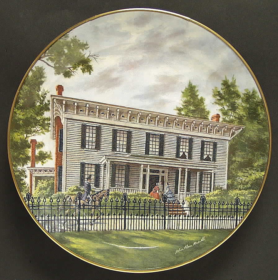 Southern Landmarks First White House Of The Confederacy - No Box by American Com Council-1