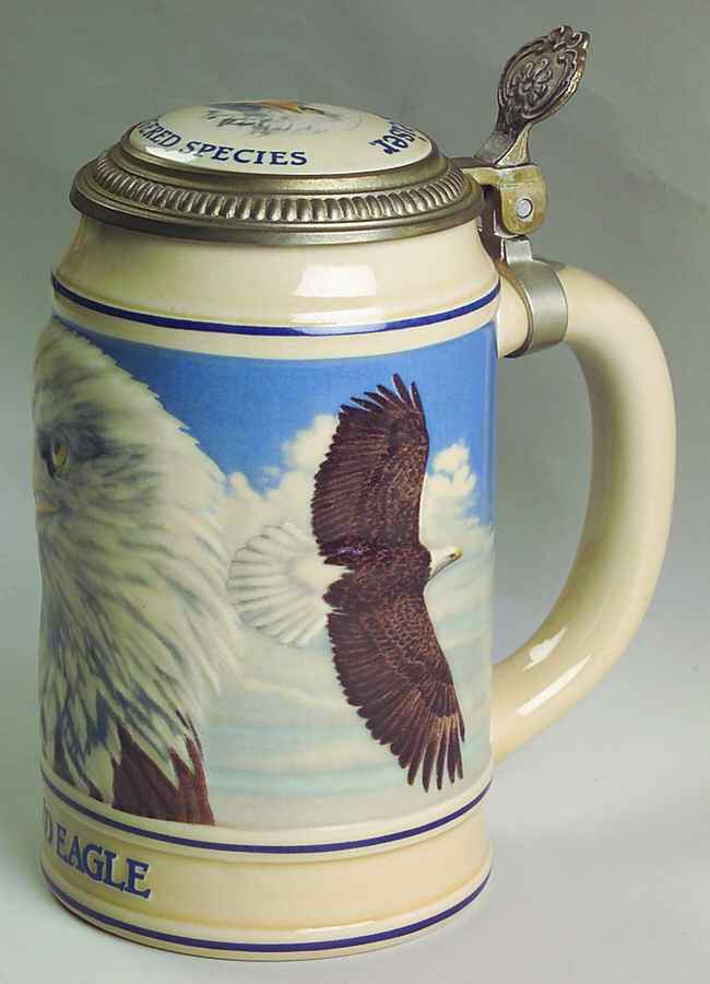 Endangered Species Bald Eagle-1989 - No Box by Anheuser-Busch-1