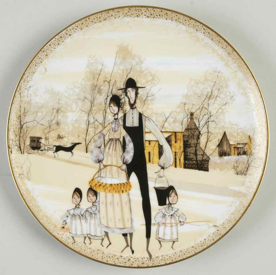 American Silhouettes II - The Family Family Outing - No Box by Anna Perenna-1