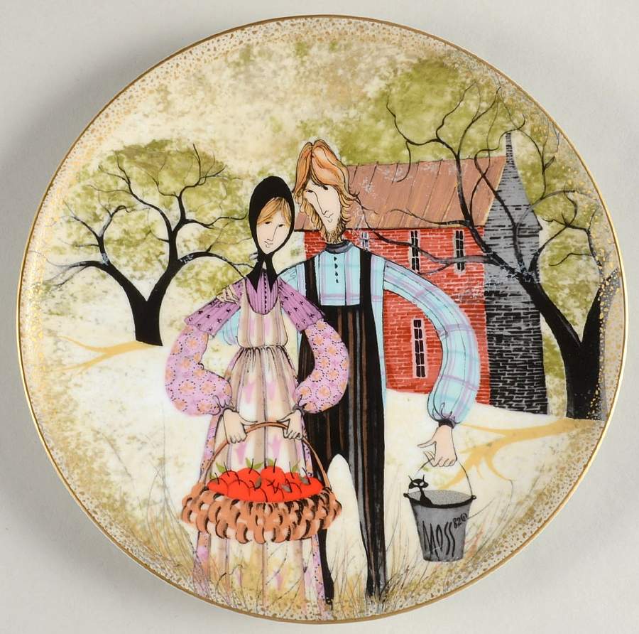 American Silhouettes II - The Family John And Mary - Boxed by Anna Perenna-1