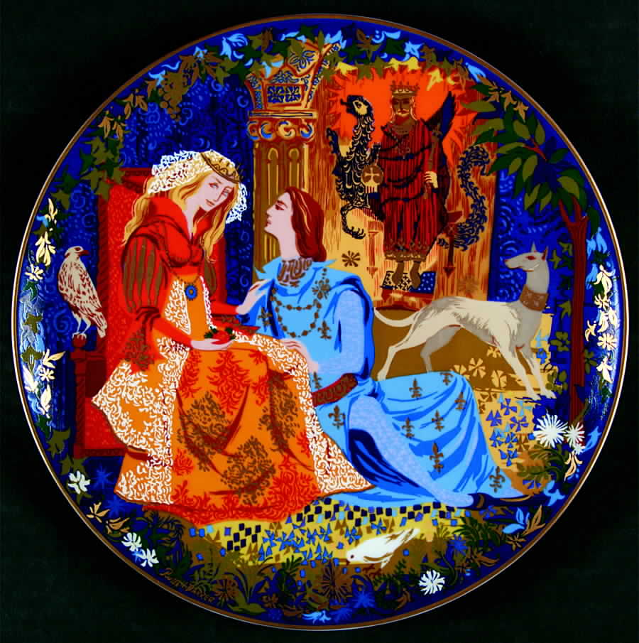 Romantic Love Lancelot And Guinevere - Boxed by Anna Perenna-1