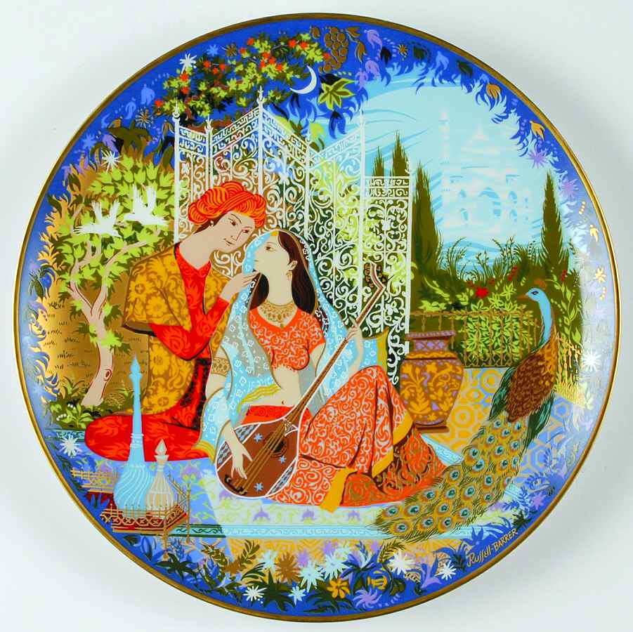 Romantic Love Shah Jahan & Mahal Lovers Of Taj Mahal - No Box by Anna Perenna-1