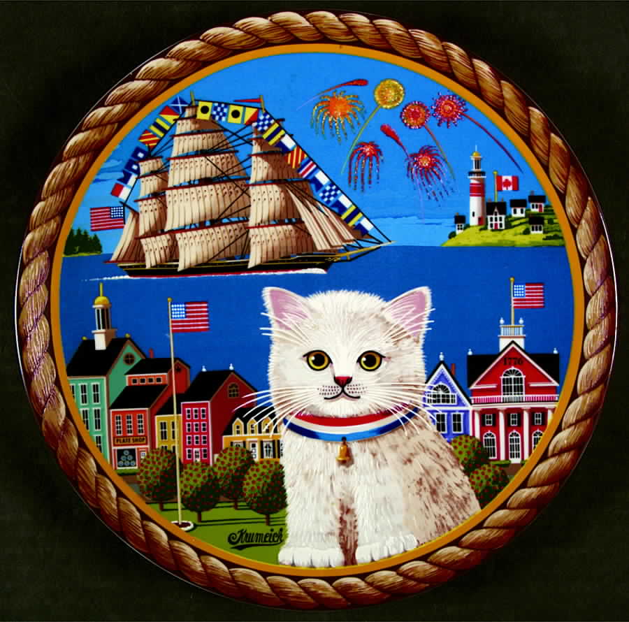 Uncle Tads Holiday Cats Pollyanna - Boxed by Anna Perenna-1