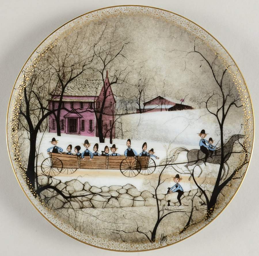 American Silhouettes III-Valley Life Hayride - Boxed by Anna Perenna-1
