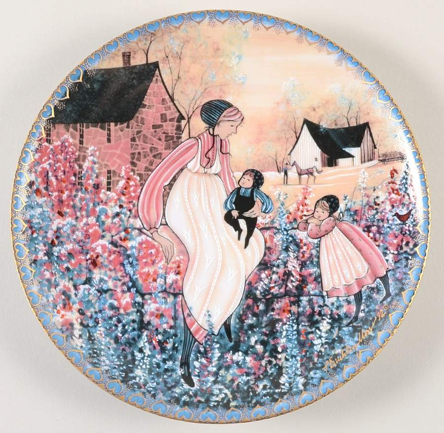 Mother's Day Plates Mother's Love - Boxed by Anna Perenna-1