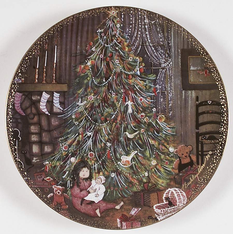Christmas Plate Christmas Eve  - Boxed by Anna Perenna-1