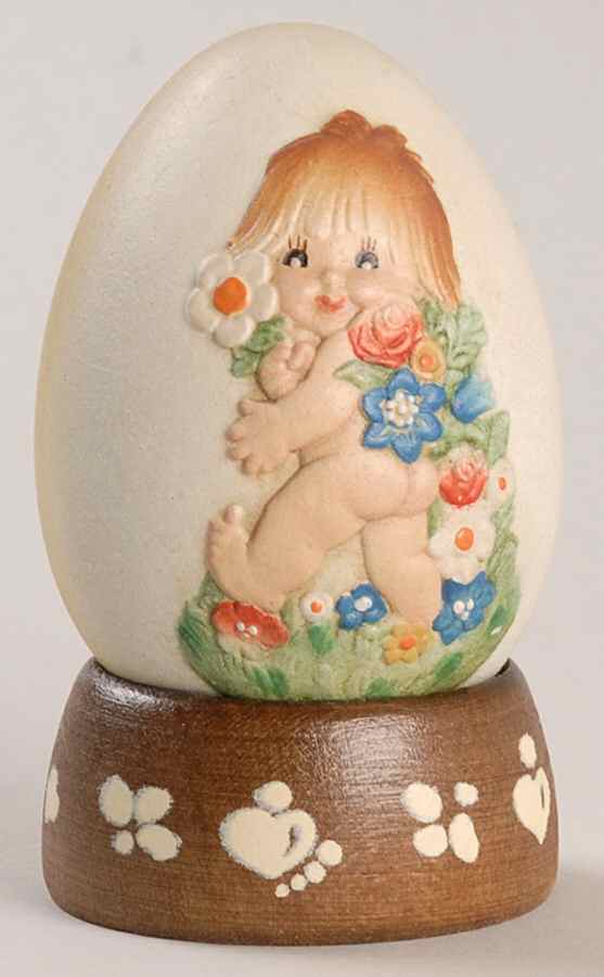 Anri Annual Egg-Ferrandiz Nature Girl - Boxed by Anri-1