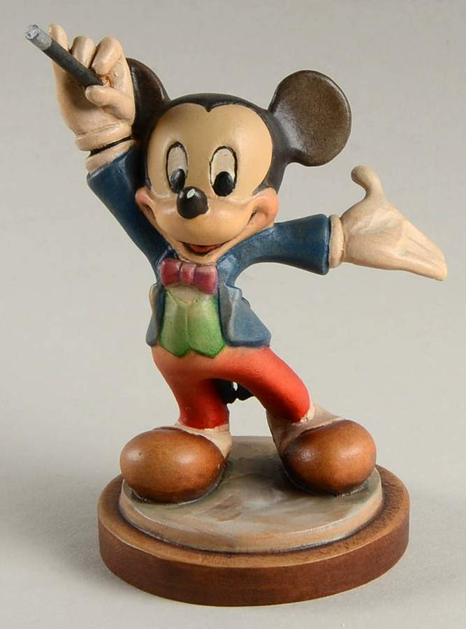 Disney Characters Figurine Maestro Mickey - Boxed by Anri-1