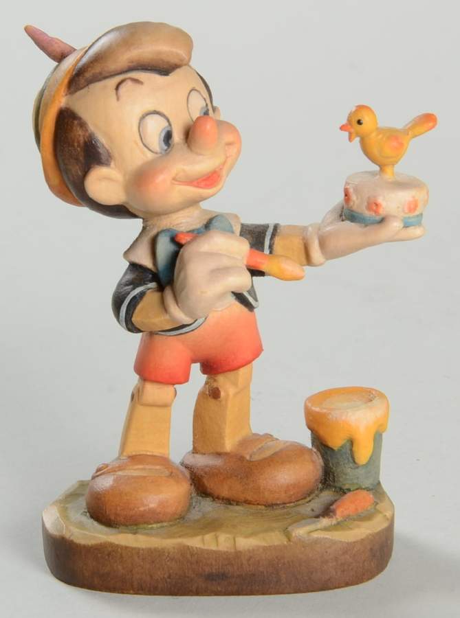 Disney Characters Figurine Pinnochio - No Box by Anri-1