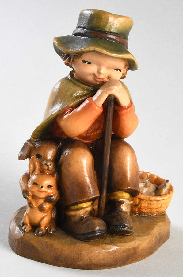 Ferrandiz Wood Figurines 6" The Rest - Boxed by Anri-1