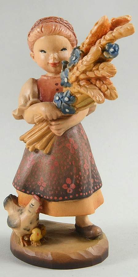 Ferrandiz Wood Figurines 6" Golden Sheaves - Boxed by Anri-1