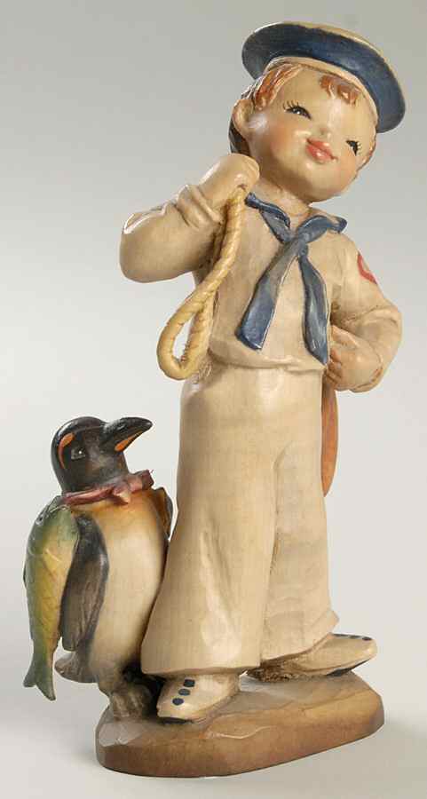 Ferrandiz Wood Figurines 6" Shipmates - No Box by Anri-1