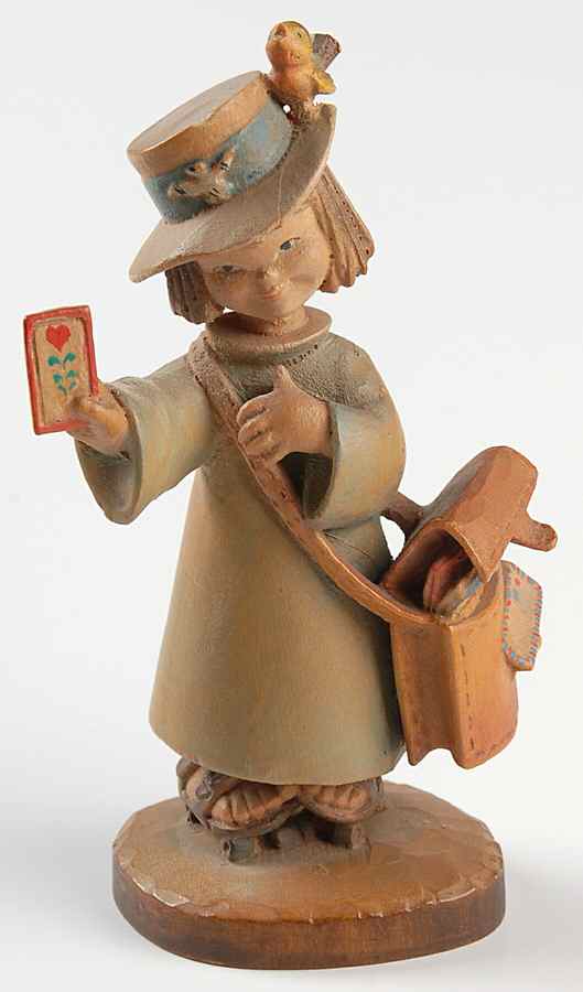 Ferrandiz Wood Figurines 6" Love Letter - No Box by Anri-1