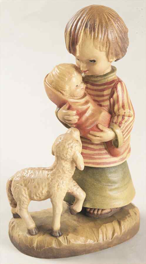 Ferrandiz Wood Figurines 6" Mother And Child - No Box by Anri-1