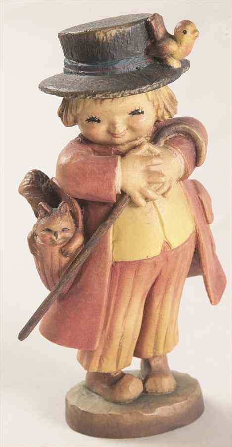 Ferrandiz Wood Figurines 6" Happy Wanderer - No Box by Anri-1
