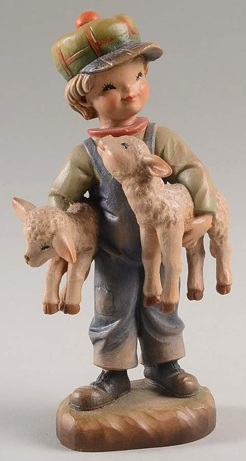 Ferrandiz Wood Figurines 6" Friendly Faces - No Box by Anri-1