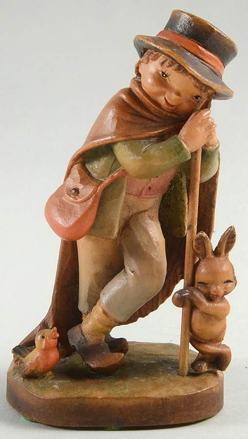 Ferrandiz Wood Figurines 6" The Weary Traveller - No Box by Anri-1