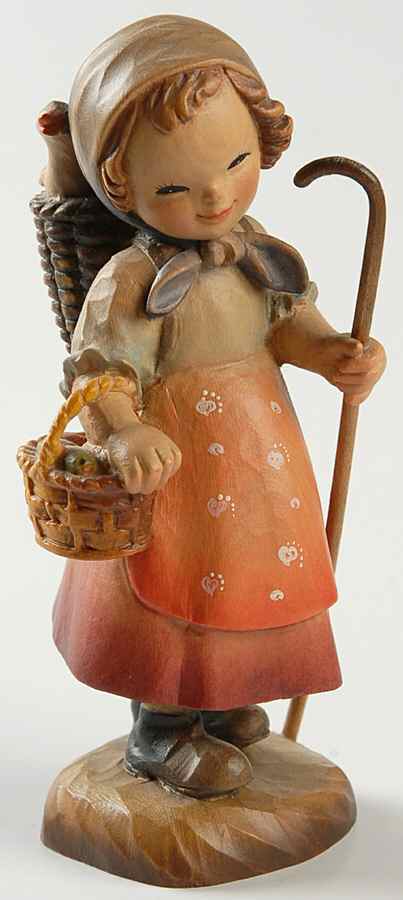 Ferrandiz Wood Figurines 6" To Market - Boxed by Anri-1