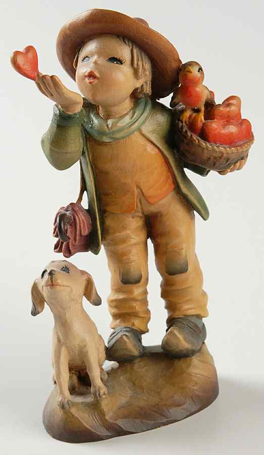 Ferrandiz Wood Figurines 6" Love Message - No Box by Anri-1