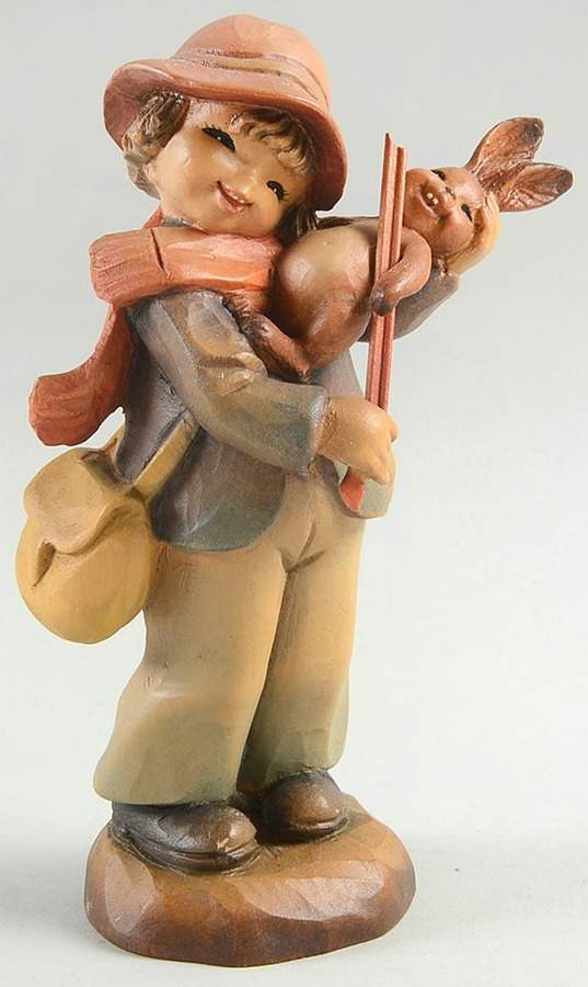 Ferrandiz Wood Figurines 6" Merry Melody - With Box Bx396 by Anri-1