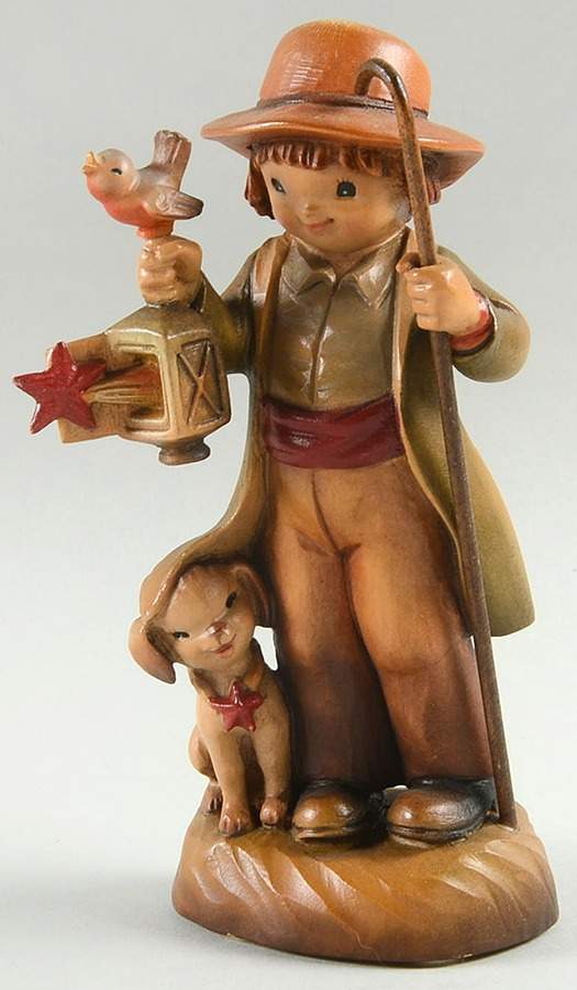 Ferrandiz Wood Figurines 6" The Guide Light - Boxed by Anri-1
