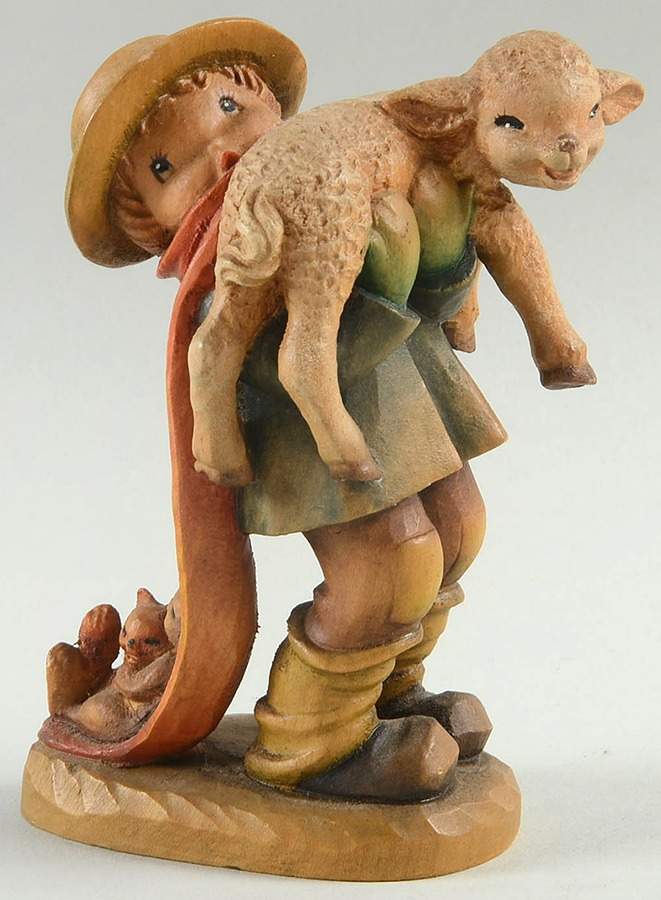 Ferrandiz Wood Figurines 6" The Stray - Boxed by Anri-1