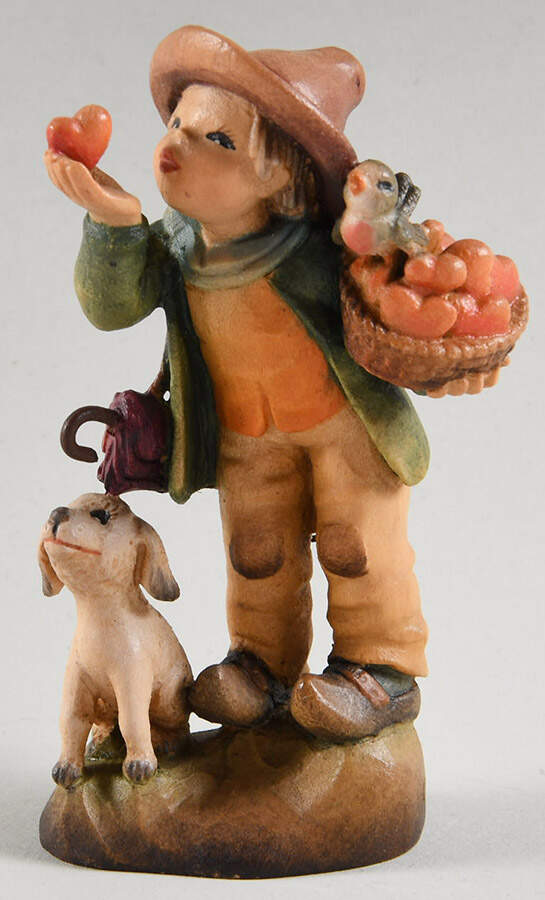 Ferrandiz Wood Figurines 3" Love Message - Boxed by Anri-1