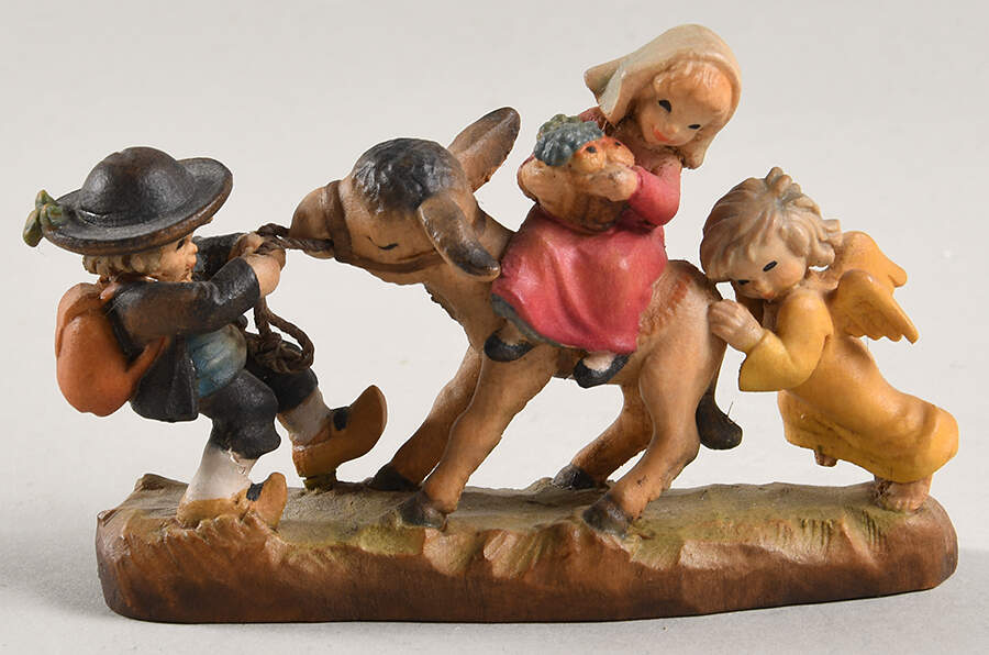Ferrandiz Wood Figurines 3" God's Little Helper - No Box by Anri-1