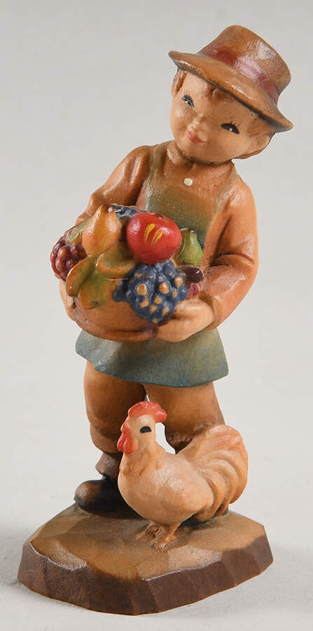 Ferrandiz Wood Figurines 3" Season Bounty - No Box by Anri-1