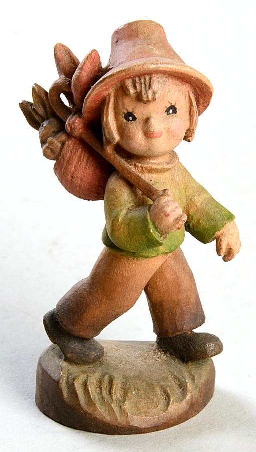 Ferrandiz Wood Figurines 3" Wanderlust - Boxed by Anri-1