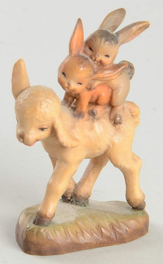 Ferrandiz Wood Figurines 3" Spring Outing - Boxed by Anri-1