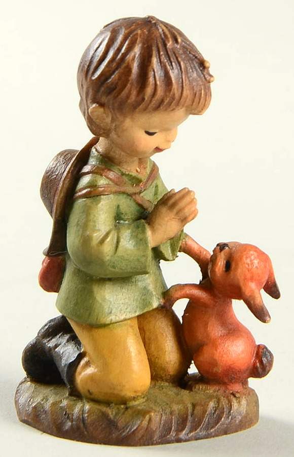 Ferrandiz Wood Figurines 3" The Prayer - Boxed by Anri-1
