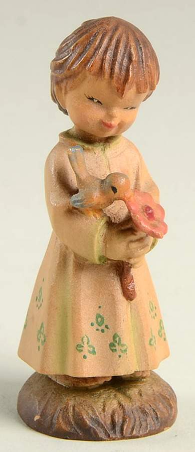 Ferrandiz Wood Figurines 3" First Blossom - No Box by Anri-1