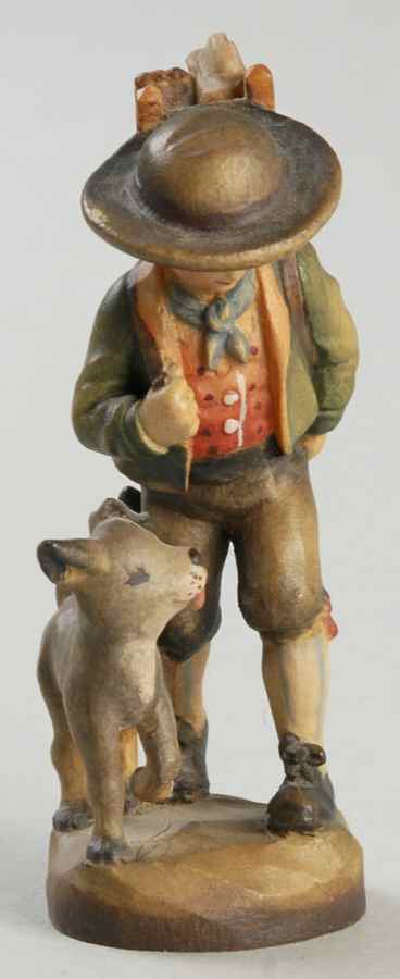 Ferrandiz Wood Figurines 3" Black Forest Boy - Boxed by Anri-1