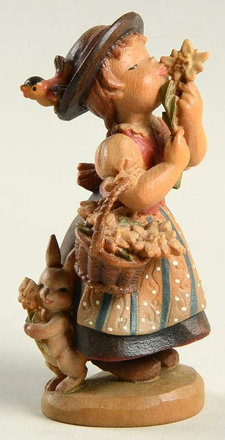Ferrandiz Wood Figurines 3" Golden Blossom - No Box by Anri-1