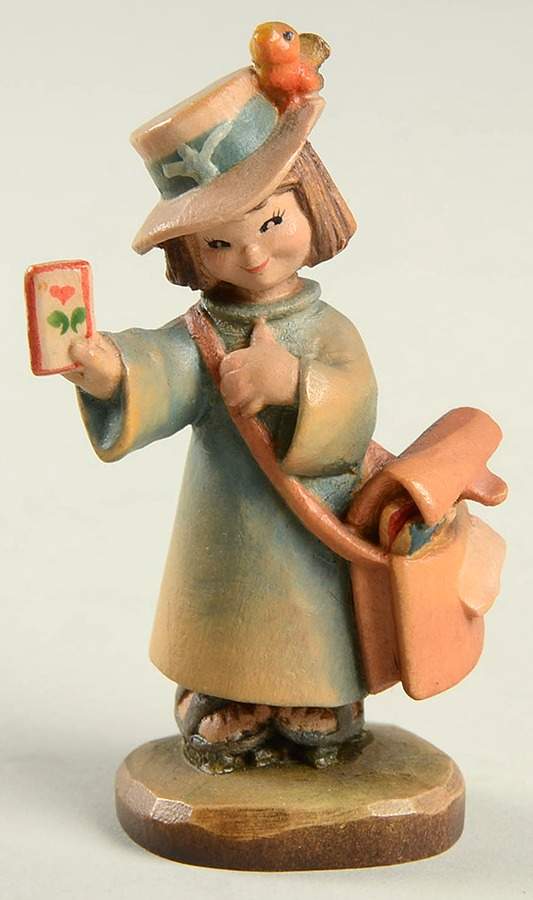 Ferrandiz Wood Figurines 3" Love Letter - Boxed by Anri-1