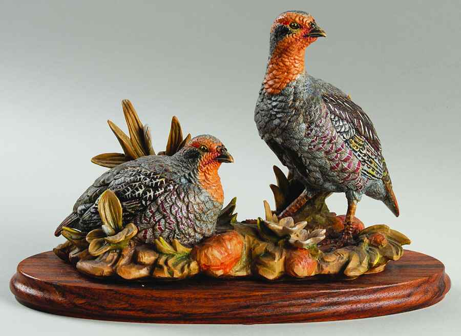 Granget Wildlife Partridges - No Box by Anri-1